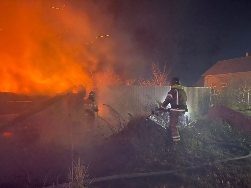 Пожар в Чаадаево