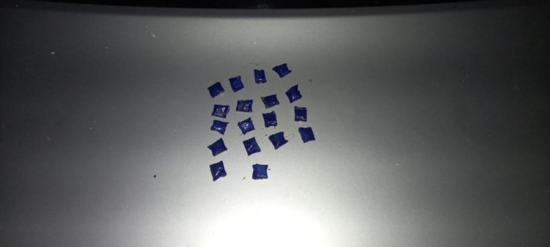 Патрульные на ул.Стройдеталь задержали мужчину в двадцатью свертками "запрещенки"