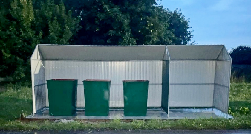 Контейнерная площадка в Мордвиново