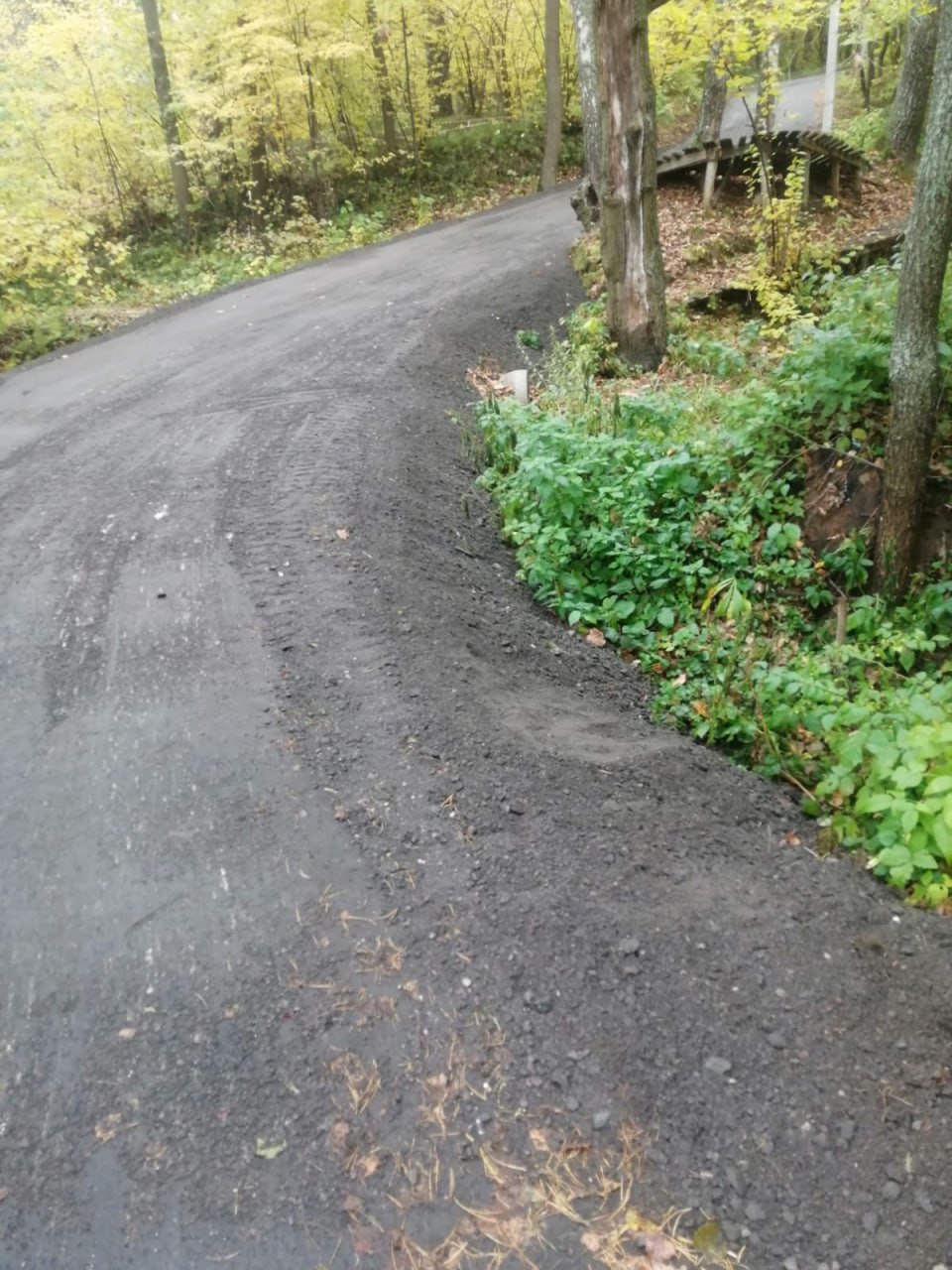 Ремонт трассы в Муроме