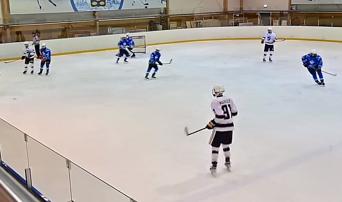 Хоккейный матч ХК Кристалл