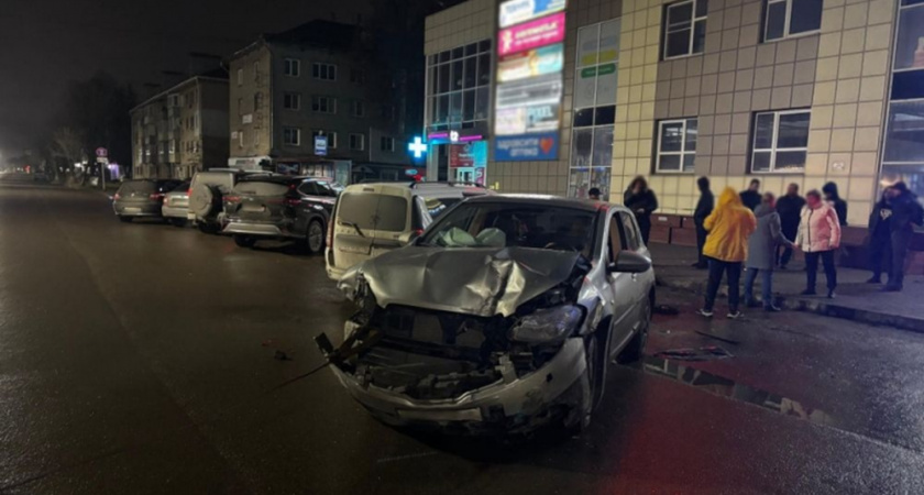 Ночное ДТП на улице Московская в Муроме