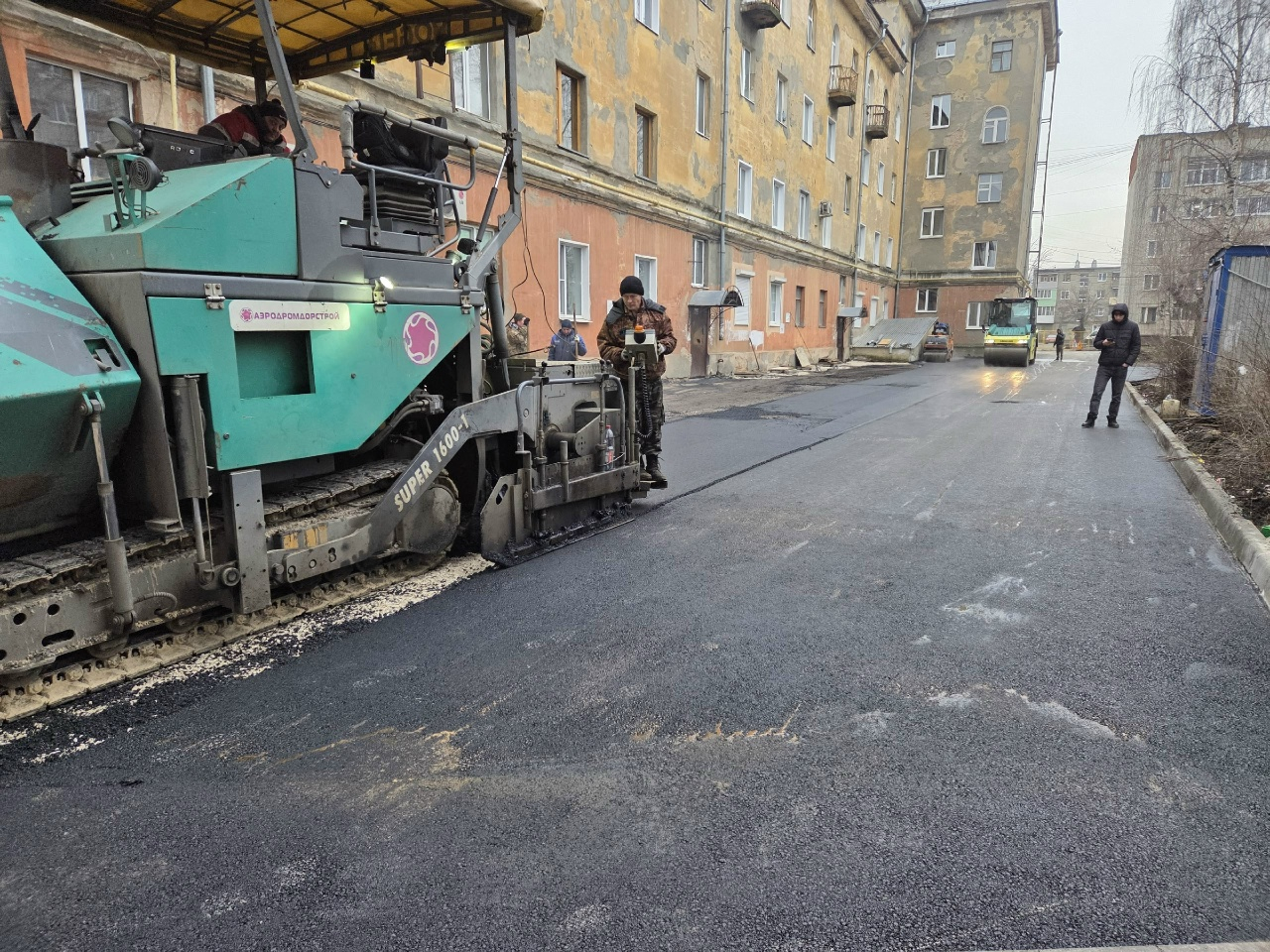 Работы по асфальтировке двора в Муроме