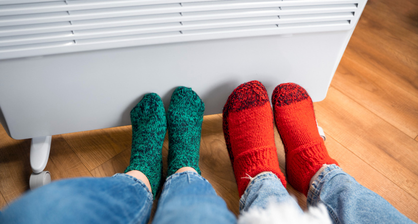 Иллюстрация аварийной ситуации с отоплением