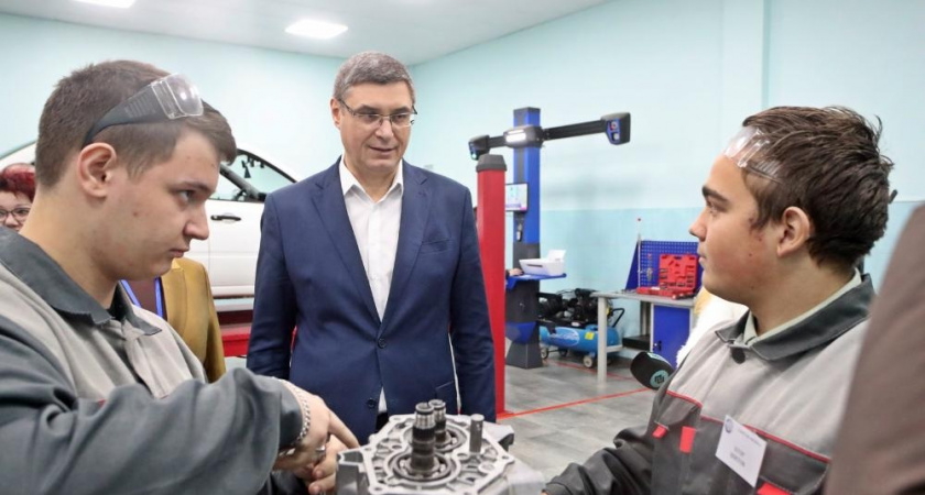 Открытие учебных мастерских для будущих машиностроителей в Муроме