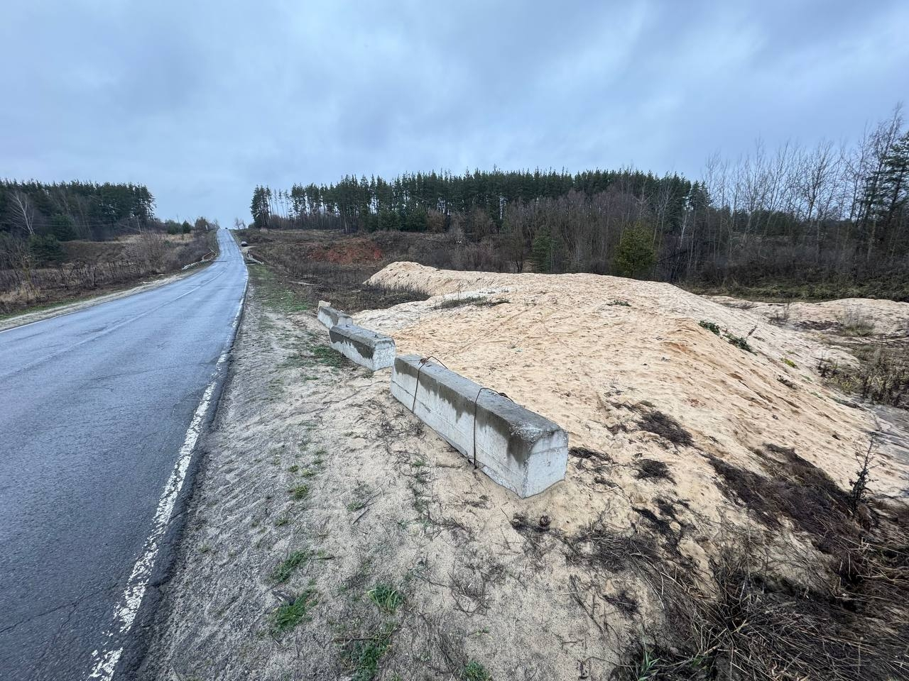 Схематическое изображение дорожных работ или моста